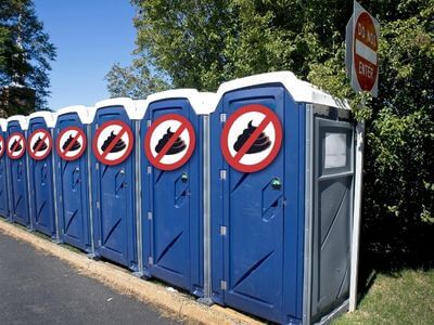 Professional porta potty rental services in Downtown Tempe